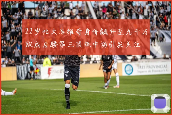 22岁帕夫洛维奇身价飙升至九千万欧成后腰第三顶级中场引发关注